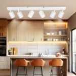 Picture of  Ceiling Light - Spotlight Ceiling Bar in Matt Black - Ceiling Lights Spotlights with GU10 Socket Industrial 2 Way Light Ceiling Indoor Spot Light