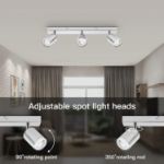 Picture of  Ceiling Light - Spotlight Ceiling Bar in Matt Black - Ceiling Lights Spotlights with GU10 Socket Industrial 2 Way Light Ceiling Indoor Spot Light