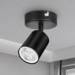 Picture of  Ceiling Light - Spotlight Ceiling Bar in Matt Black - Ceiling Lights Spotlights with GU10 Socket Industrial 2 Way Light Ceiling Indoor Spot Light