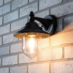 Picture of Vintage Coach Lantern Outdoor Wall Light – Traditional Garden, Porch & Patio Lighting