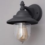 Picture of Vintage Coach Lantern Outdoor Wall Light – Traditional Garden, Porch & Patio Lighting