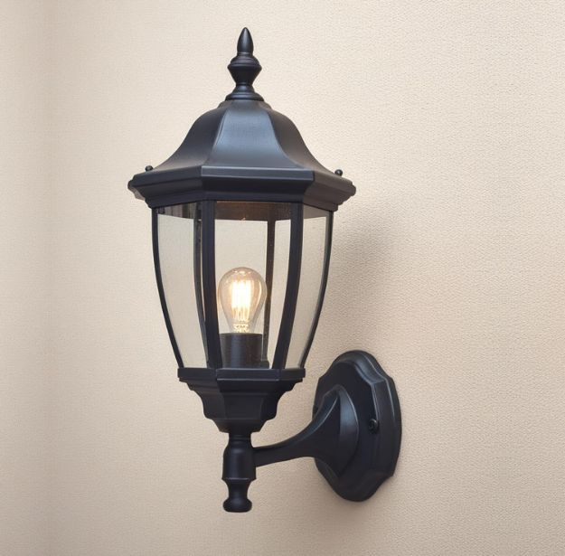 Picture of Outdoor Wall Light, Anti-Corrosion Plastic Wall Lantern, Exterior Waterproof Wall Sconce for Porch, Garage, Patio, Corridor