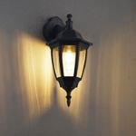 Picture of Outdoor Wall Light, Anti-Corrosion Plastic Wall Lantern, Exterior Waterproof Wall Sconce for Porch, Garage, Patio, Corridor