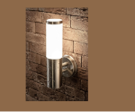 Picture of Stainless Steel Silver Outdoor Wall Light, outdoor Garden Patio Porch Door Conservatory Decking Shed