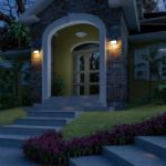 Picture of  Outdoor Wall Lantern, Exterior Light Fixture IP54 Waterproof, Outdoor Wall Lights, Modern Outdoor Wall Sconce, Max 40W E27