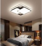 Picture of Dimmable LED Ceiling Light, 36W Ceiling Lights Living Room, Color Changing 3000-6500K, 47CM Square Ceiling Light for Kitchen