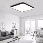 Picture of 40CM 36W LED Ceiling Lights, Waterproof Bathroom Light, Super Bright Dimmable Ceiling Lamp, Modern Square Flush Lighting Fixture