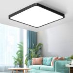 Picture of 45W Modern Dimmable Square LED Ceiling Light 50cm Square LED Ceiling Light with 3 Color Temperatures 3000k/4500k/6500k for Living Room