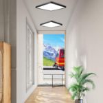 Picture of 45W Modern Dimmable Square LED Ceiling Light 50cm Square LED Ceiling Light with 3 Color Temperatures 3000k/4500k/6500k for Living Room