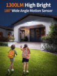 Picture of Solar Security Lights Outdoor – 1300LM Motion Sensor, 270° Wide-Angle, IP65 Waterproof for Garden, Garage & Pathway