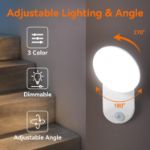 Picture of Rechargeable Motion Sensor Wall Light – Wireless Magnetic LED with Remote & Adjustable Angle