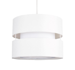 Picture of Ceiling Pendant Lampshade – Modern 2-Tier Drum Light Shade for  Home & Office Decor