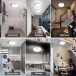 Picture of Rechargeable Motion Sensor Ceiling Light – 7.5" 400LM Battery Operated LED Light with Remote