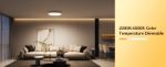 Picture of RGBIC LED Ceiling Light, Smart Ceiling Light 30cm, 2400LM 2200-6500K Flush Mount Fixture, 16 Million Colours, for Bedroom, Living Room, Kitchen