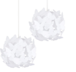 Picture of Modern Butterfly Ceiling Light Shade – Decorative Pendant Chandelier for Bedrooms & Nurseries