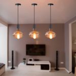 Picture of E27 Pendant Light Fitting Set - Adjustable Ceiling Rose for Kitchens, Restaurants, and Living Rooms, 2 Pack