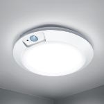 Picture of Motion Sensor Ceiling Light – 6.5” Wireless LED, Battery Powered, 210LM for Closet, Garage, Shed & Hallway