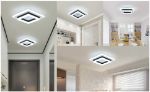 Picture of LED Ceiling Light 24W – Modern Square Ceiling Lamp, 6500K Cool White for Bedroom, Kitchen & Living Room