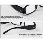 Picture of Unisex LED Reading Glasses, Rimmed Eyeglasses with Built-in Light for Clear Vision