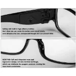 Picture of Unisex LED Reading Glasses, Rimmed Eyeglasses with Built-in Light for Clear Vision