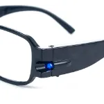 Picture of Unisex LED Reading Glasses, Rimmed Eyeglasses with Built-in Light for Clear Vision