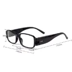 Picture of Unisex LED Reading Glasses, Rimmed Eyeglasses with Built-in Light for Clear Vision