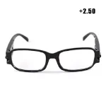 Picture of Unisex LED Reading Glasses, Rimmed Eyeglasses with Built-in Light for Clear Vision