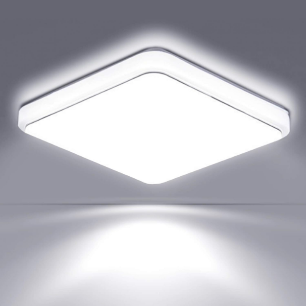 Picture of Modern LED Ceiling Panel Light, Ultra Slim Downlight for Bathroom, Kitchen & Living Room