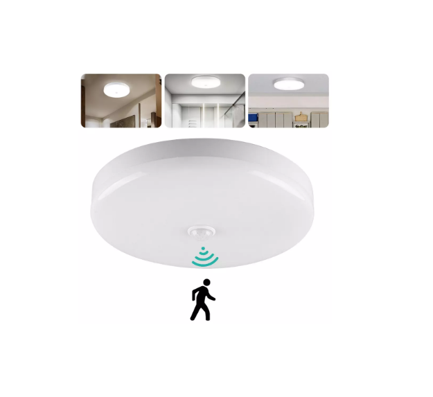 Picture of 12W-36W PIR Motion Sensor LED Ceiling Light, Round Panel Downlight for Garage, Hallway & Indoor Spaces