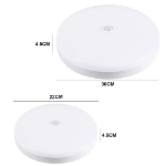 Picture of 12W-36W PIR Motion Sensor LED Ceiling Light, Round Panel Downlight for Garage, Hallway & Indoor Spaces