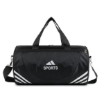 Picture of Large Sport Gym Tote Duffle Bag Mens Lady Travel Work Gear Bag Holdall Bag Black