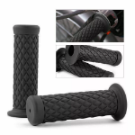 Picture of Universal Motorcycle Handlebar Grips 22mm (7/8) Rubber Hand Grips for Motorbikes & Scooters  Anti-Slip & Comfortable