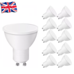 Picture of 10x LED GU10 Light Bulbs 7W Energy-Saving Spotlights | Warm, Cool & Daylight White 120° Beam Angle