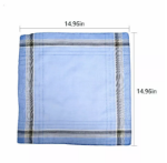 Picture of 12PCS Men’s Handkerchiefs – Classic Cotton Blend Gentlemen’s Hankies Gift Set