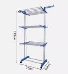 Picture of 4-Tier Foldable Clothes Airer Dryer Rack – Portable Laundry Drying Rail for Indoor & Outdoor Use