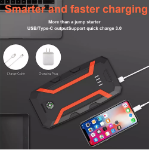 Picture of 30,000mAh Car Jump Starter 12V Portable Booster Power Bank & USB Battery Charger