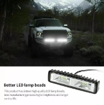 Picture of 2x 48W LED Work Light Bar, Off-Road Spot & Flood Driving Lamp,  12V Heavy-Duty Truck & SUV Lighting