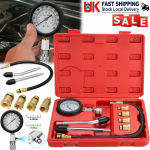 Picture of Petrol Engine Compression Tester Kit Cylinder Pressure Gauge for Car & Motorcycle Diagnosis