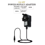 Picture of 12V 1A/2A/3A AC/DC Power Supply Adapter, Safe & Reliable Charger for LED Strips, CCTV Cameras & Electronics