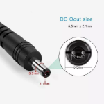 Picture of 12V 1A/2A/3A AC/DC Power Supply Adapter, Safe & Reliable Charger for LED Strips, CCTV Cameras & Electronics