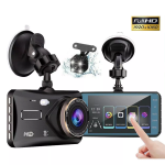 Picture of 4” 1080P Dual Dash Cam, Front & Rear Car Camera with Night Vision & Loop Recording