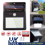 Picture of 2/4  Pack Solar Motion Sensor Wall Lights, Outdoor Waterproof LED Security Lamps for Garden & Home