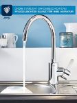 Picture of Modern Chrome Kitchen Sink Mixer Tap, Single Lever Swivel Spout Faucet