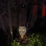 Picture of Solar Lantern Light Outdoor – Hanging Garden Lights, Metal Lamp for Patio, Yard, Porch, Lawn, and Courtyard Decor