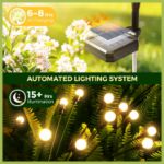 Picture of Solar Garden Lights – 60 LED Firefly Outdoor Lights, Swaying in the Wind, Waterproof for Yard, Patio, and Pathway Decor