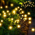 Picture of Solar Garden Lights – 60 LED Firefly Outdoor Lights, Swaying in the Wind, Waterproof for Yard, Patio, and Pathway Decor