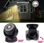 Picture of Battery-Powered Motion Sensor Spotlight – Wireless Outdoor Floodlight, Waterproof & Rotatable for Front Door, Driveway & Hallway