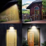 Picture of Battery-Powered Motion Sensor Spotlight – Wireless Outdoor Floodlight, Waterproof & Rotatable for Front Door, Driveway & Hallway