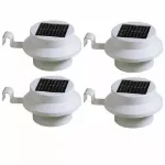 Picture of Weatherproof LED Solar Gutter Lights – Energy-Efficient Wall-Mounted Outdoor Lighting for Garden, Fence & Pathways